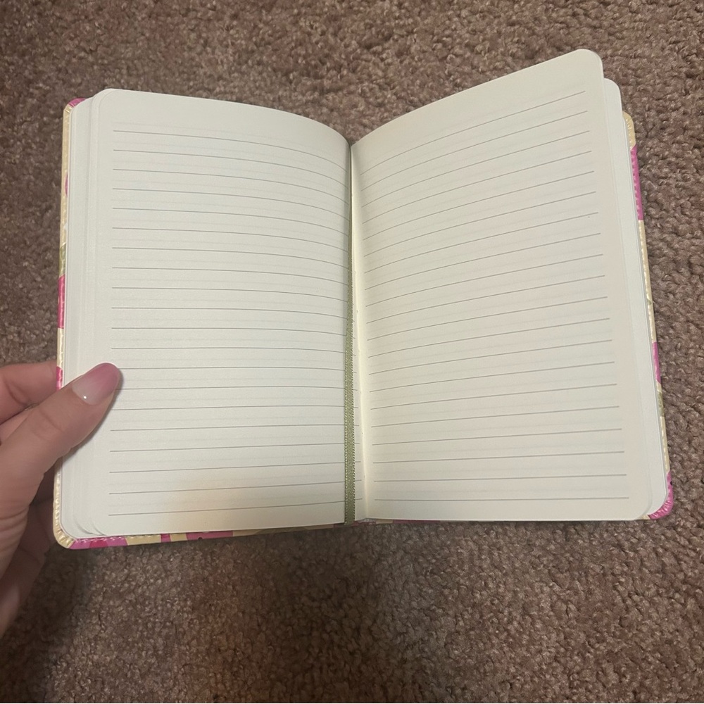 Pink “Paws and Reflect” Cat Patterned Notebook - Picture 13 of 13
